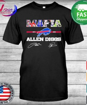 Bills Mafia Shirt - Josh Allen Stefon Diggs 2020 Fun Campaign Shirt - Bills  Mafia - Sticker