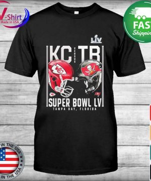 Kansas City Chiefs vs. Tampa Bay Buccaneers Fanatics Branded Super Bowl LV  Matchup Play Clock T