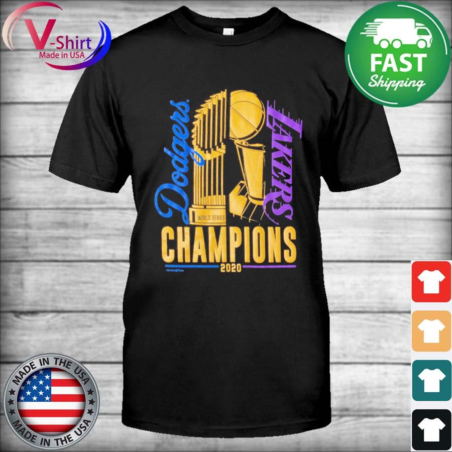 Los Angeles Lakers and Dodgers world series Champions 2020 shirt