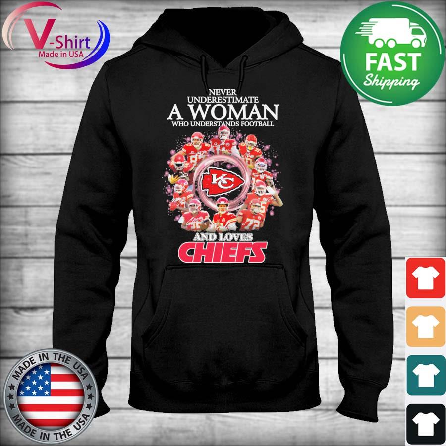 A Woman Who Understands Football Kansas City Chiefs Shirt, hoodie