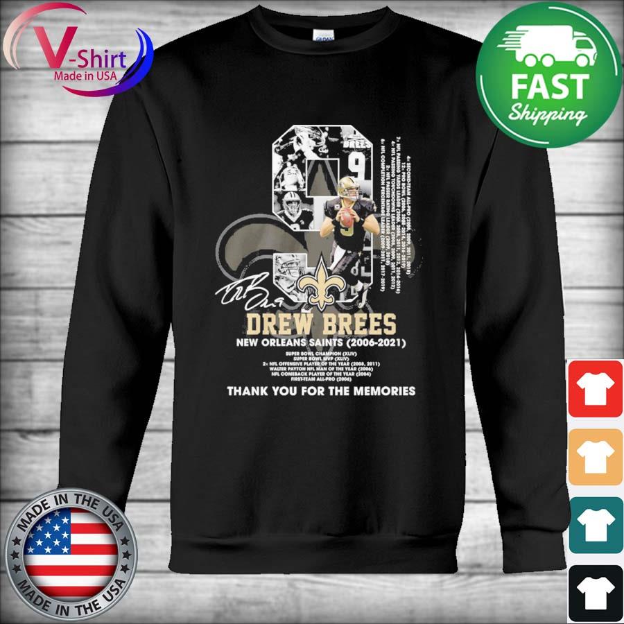 Le9end Thank You Drew Drew Brees Unisex T-Shirt - Teeruto