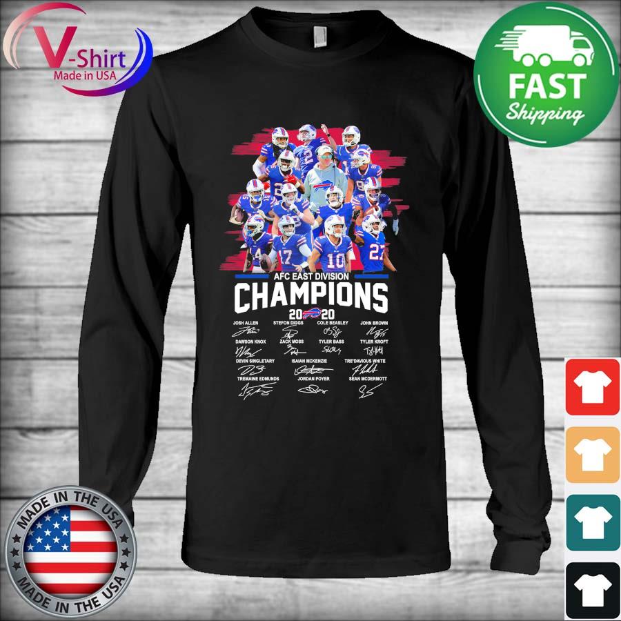 bills afc champs shirt