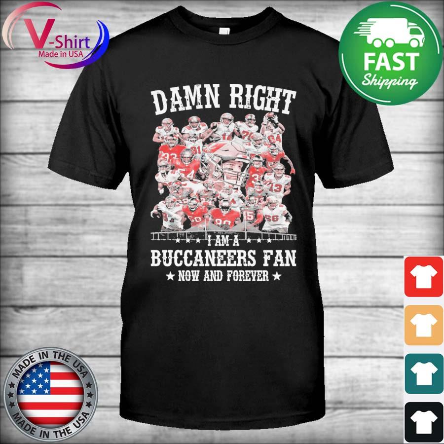 Tampa Bay Buccaneers Fan Now And Forever Shirt, hoodie, sweater, long  sleeve and tank top